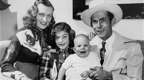 Hank, Audrey Williams and family 